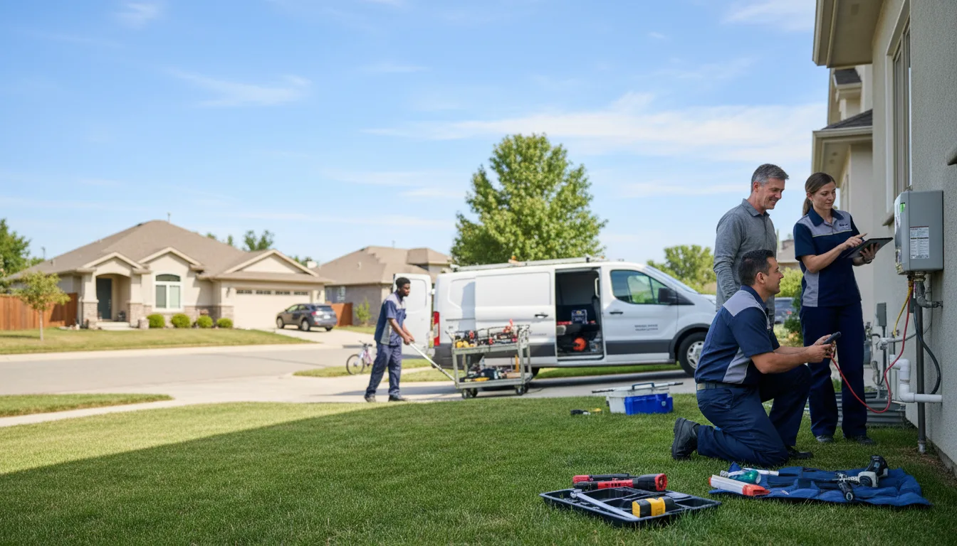 Tankless water heater service in Otto, NC